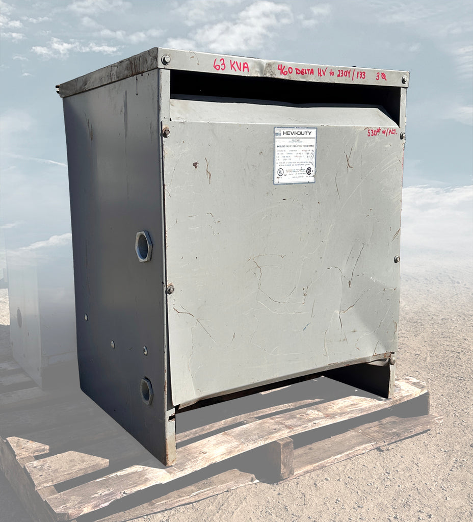 Hevi-Duty DT661H63S 63 kVA Shielded Drive Isolation Transformer