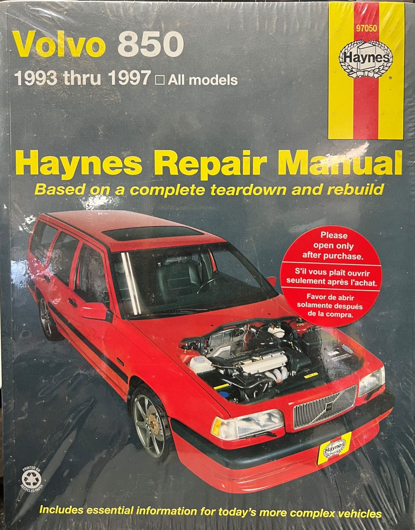 Haynes Repair Manuals and Chilton Total Car Care Manuals