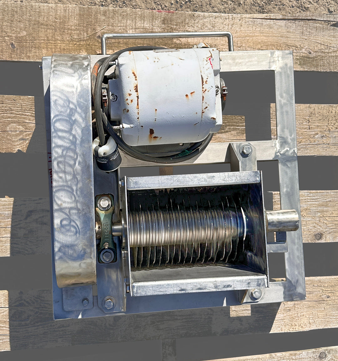 Commercial / Industrial Tabletop Stainless Steel Food Shredder