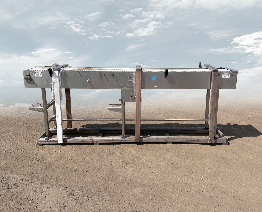 12' KESS Stainless Steel Straight-Line Conveyor