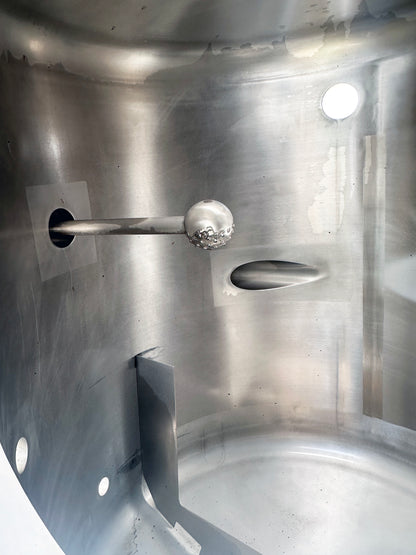 APV Crepaco 60 PSI Stainless Mixing Tank with Bottom Sweep