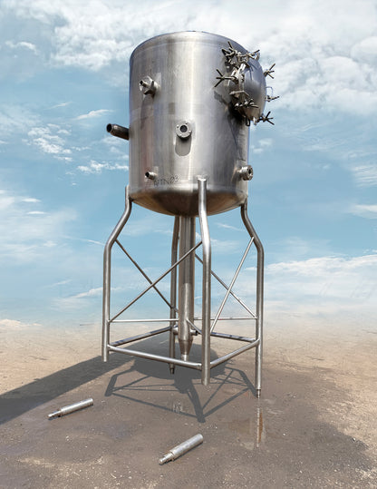 APV Crepaco 60 PSI Stainless Mixing Tank with Bottom Sweep
