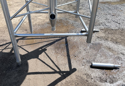 APV Crepaco 60 PSI Stainless Mixing Tank with Bottom Sweep