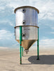 1000 Gallon Food-Grade Stainless Steel Cone-Bottom Mixing Tank