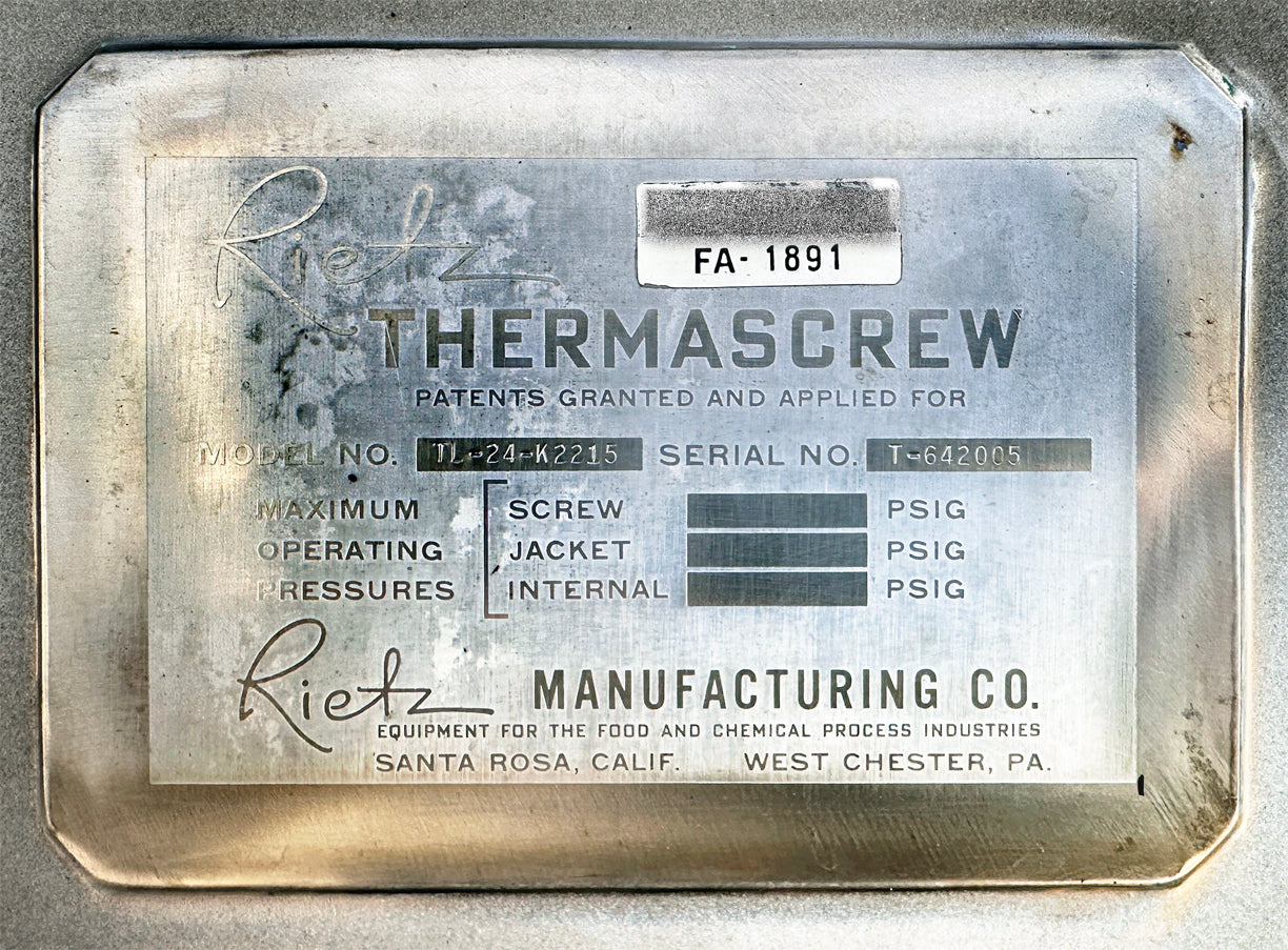Rietz TL-24-K2215 Thermascrew