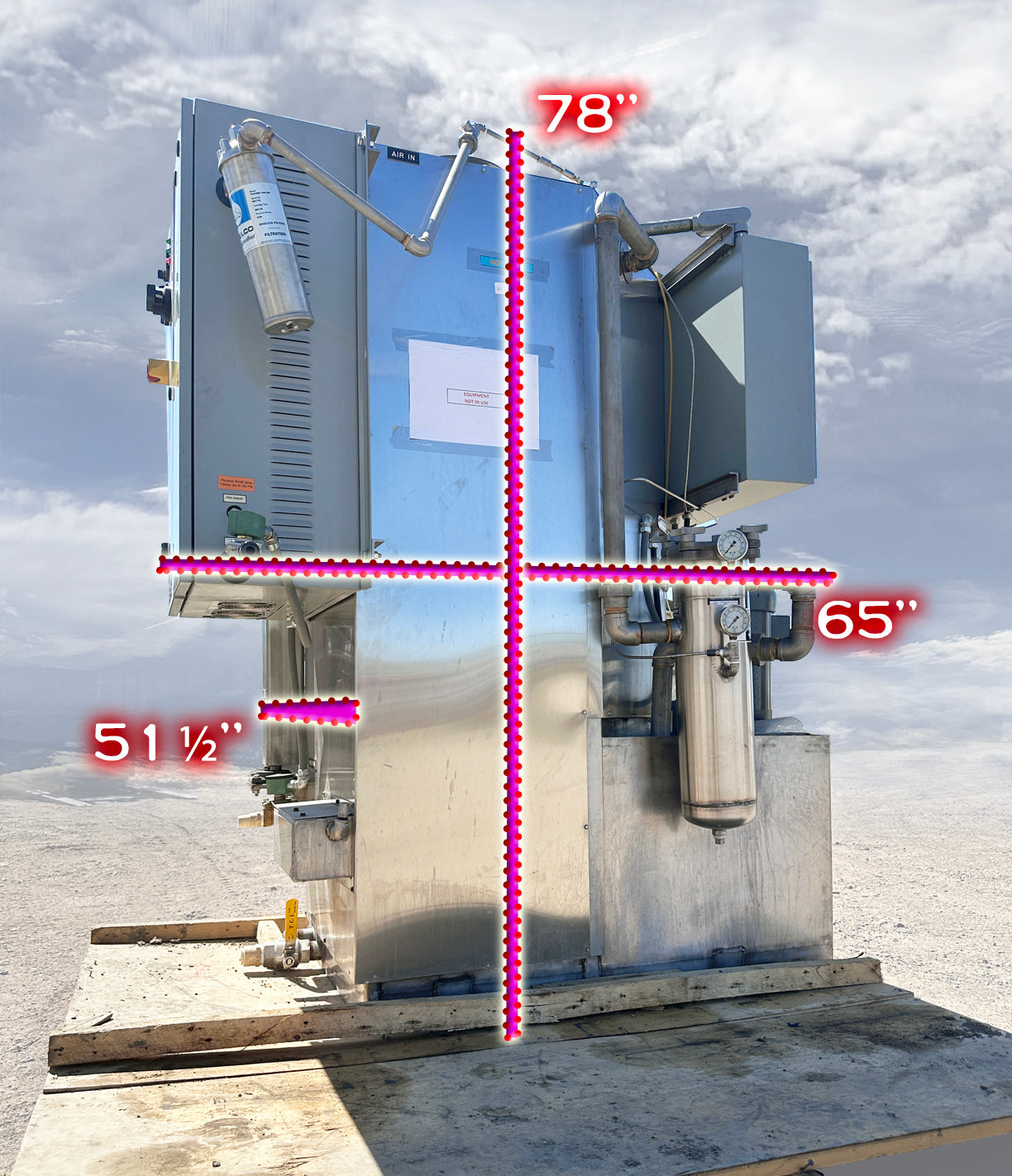 2008 Stoelting CSW-123 Power Spray Parts Washer