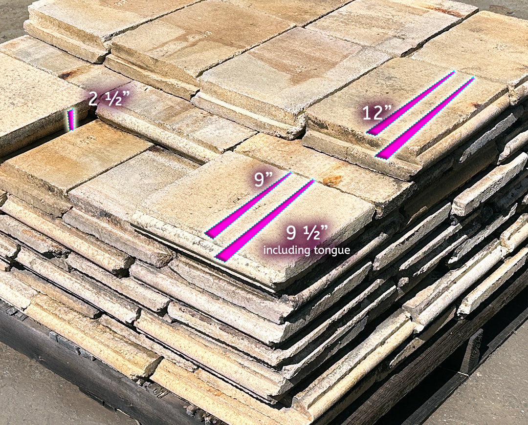 Heavy Duty Refractory Fire Bricks - Interlocking & Straight Styles