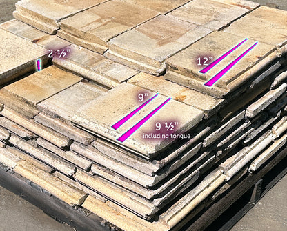 Heavy Duty Refractory Fire Bricks - Interlocking & Straight Styles