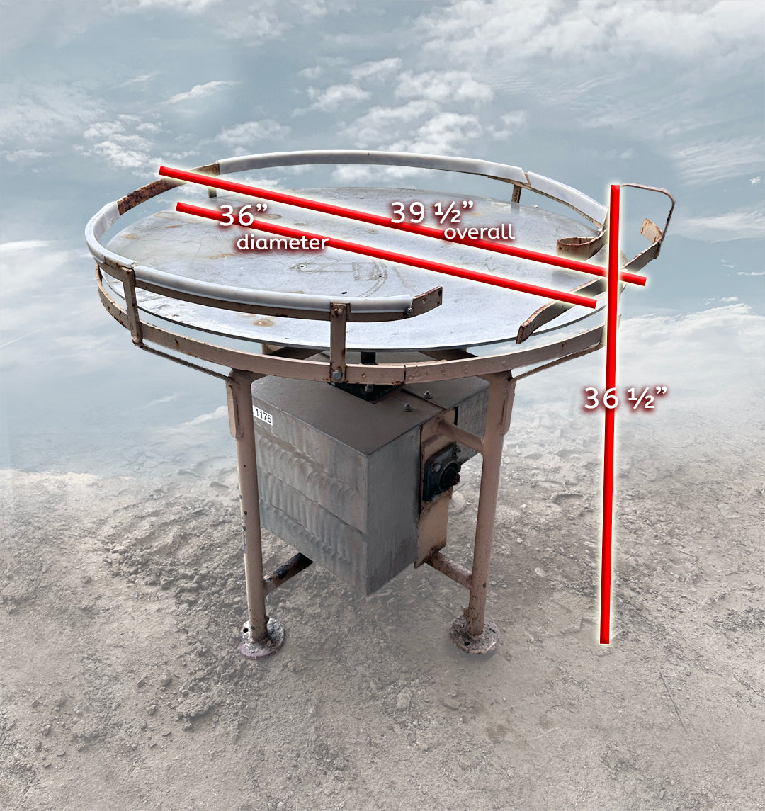 36" Rotary Accumulation Table