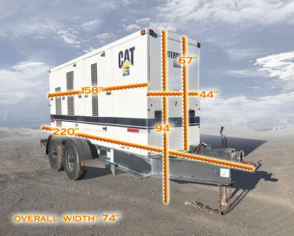 CAT Generator Trailer