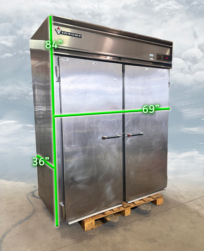 Victory RIS-2D-S7 2-Door Reach-In Refrigerator