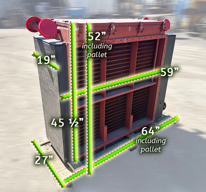 5.	McIntyre Engineering DWM-48 Navy Standard Industrial Heat Exchanger