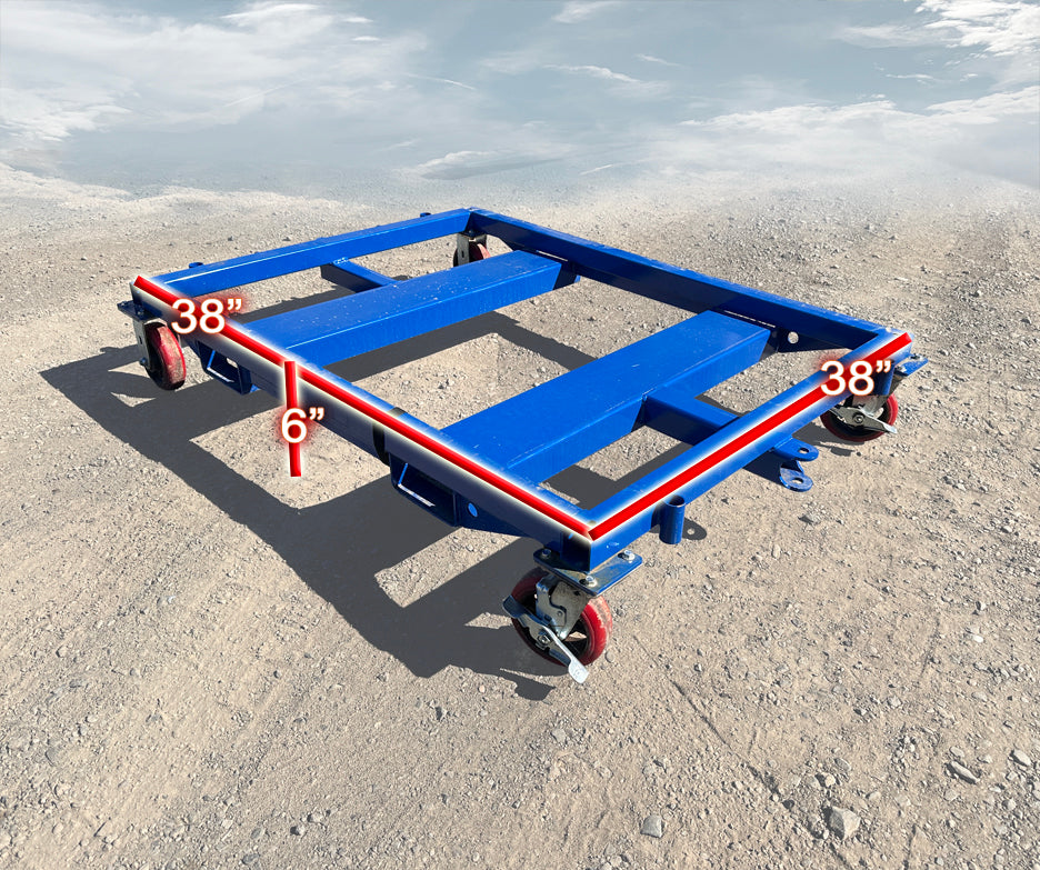 Pallet Cart / Dolly with Fork Pockets