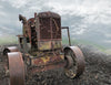 Vintage Minneapolis-Moline Tractor Contraption "Yard Art"..?
