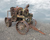 Vintage Minneapolis-Moline Tractor Contraption "Yard Art"..?
