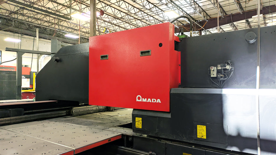 30-Ton / 2000-Watt Amada Apelio III AP3367V Turret Punch & Laser CNC Machine