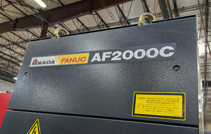 30-Ton / 2000-Watt Amada Apelio III AP3367V Turret Punch & Laser CNC Machine