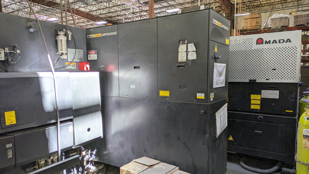 30-Ton / 2000-Watt Amada Apelio III AP3367V Turret Punch & Laser CNC Machine