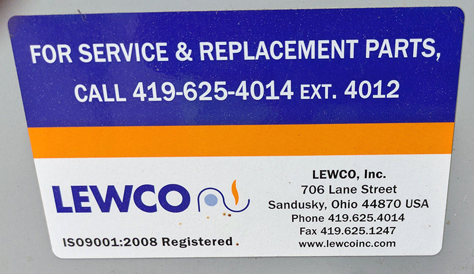 LEWCO NS-EWR06FD NFPA Class B 300°F Walk-In Industrial Oven