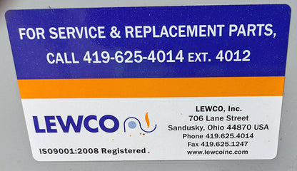 LEWCO NS-EWR06FD NFPA Class B 300°F Walk-In Industrial Oven