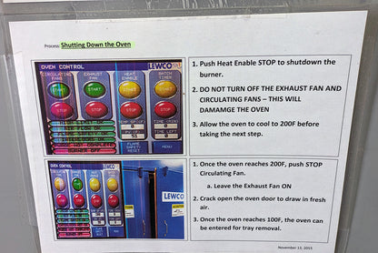 LEWCO NS-EWR06FD NFPA Class B 300°F Walk-In Industrial Oven