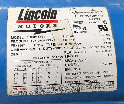Quincy 15HP QNWF15-V Air Compressor