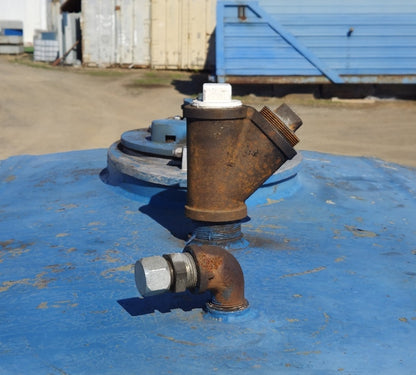Bulk Oil Storage Aluminum Tanks Skid Mounted with Cam-Lock Hatch