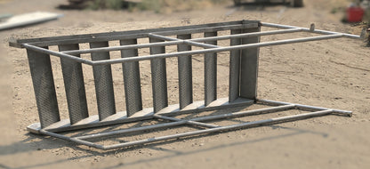 8 Step Stainless Steel Bolt In Access Staircase