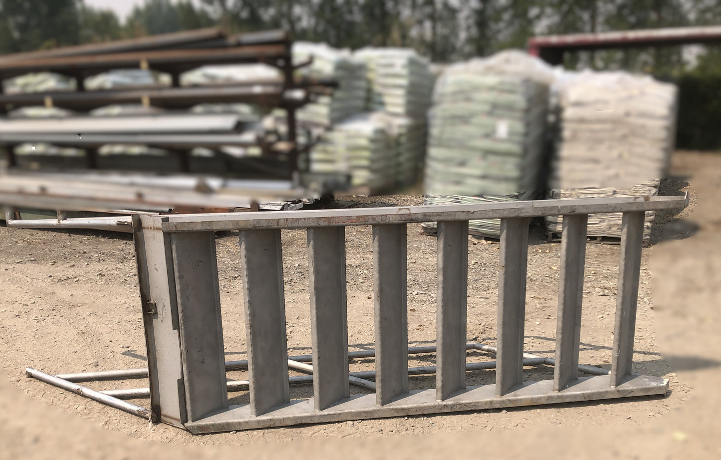 8 Step Stainless Steel Bolt In Access Staircase