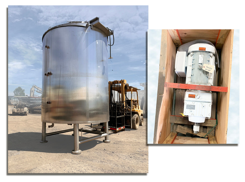 Lee Industries Tank w/ New Sew-Eurodrive Gearmotor