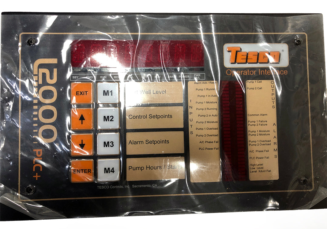 Tesco Controls L2000 PLC+ Operator Interface