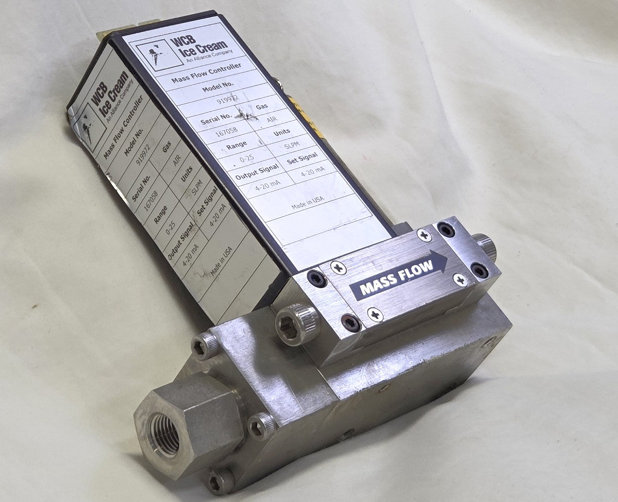 WCB Ice Cream 919972 Continuous Freezer Overrun Air Flow Controller
