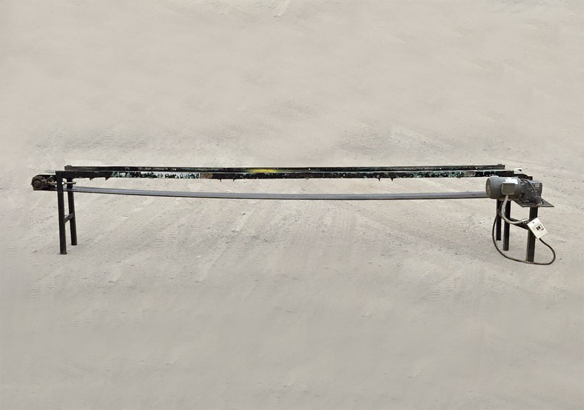 160 Inch Industrial Flat Belt Conveyor
