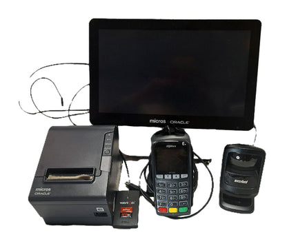 2018 Oracle MICROS Workstation 6 Complete Checkout Terminal (POS)