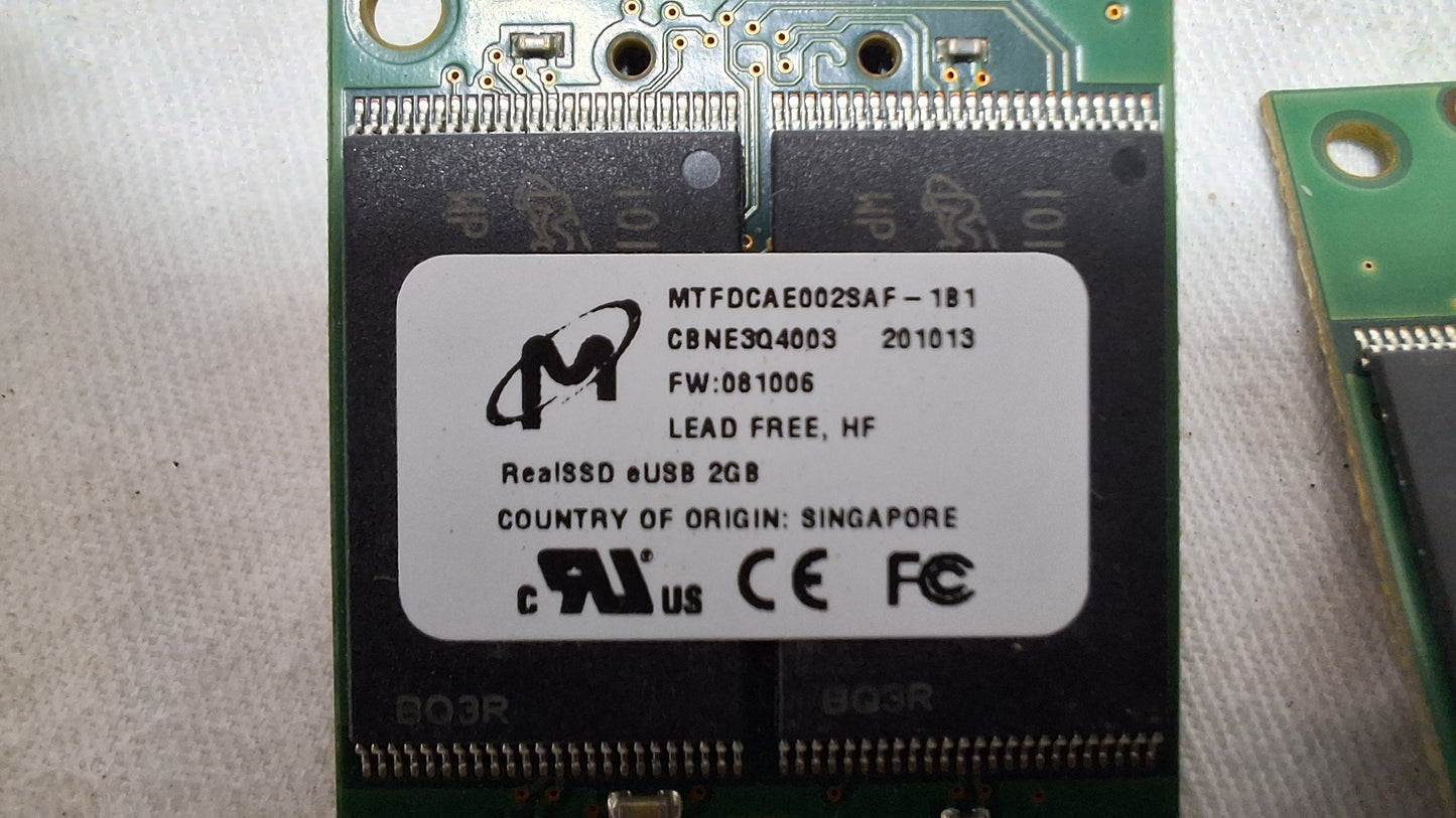 (Lot of 2) NetApp Micron RealSSD