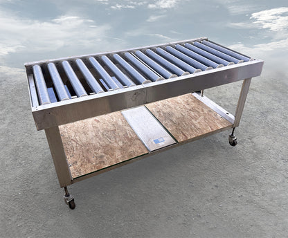 Steris Corporation Gravity Roller Conveyor Table