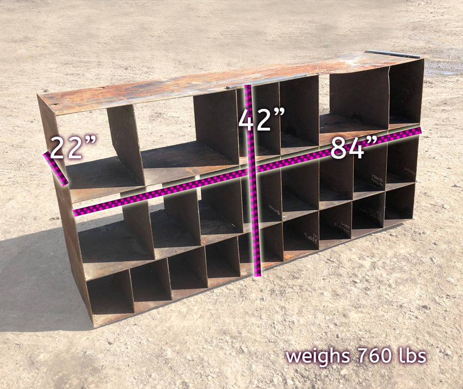 Heavy-Duty Steel Shelf