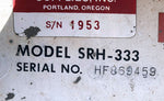 Miller SRH-333 Arc Welder