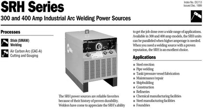 Miller SRH-333 Arc Welder