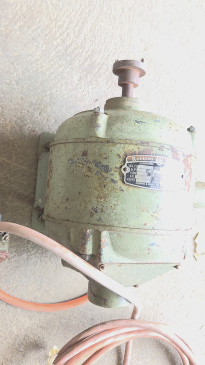Robbins & Myers 1 HP Repulsion Induction AC Motor Type RA