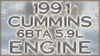 1991 Cummins 6BTA 5.9 Engine
