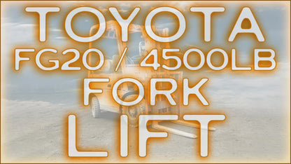 Toyota FG20 ~4400lb Forklift
