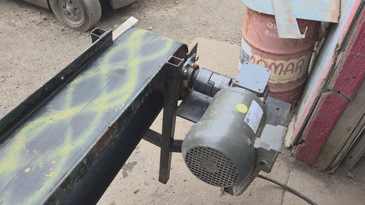 160 Inch Industrial Flat Belt Conveyor