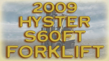 2009 Hyster S60FT 6000 lb. Forklift with Side Shift