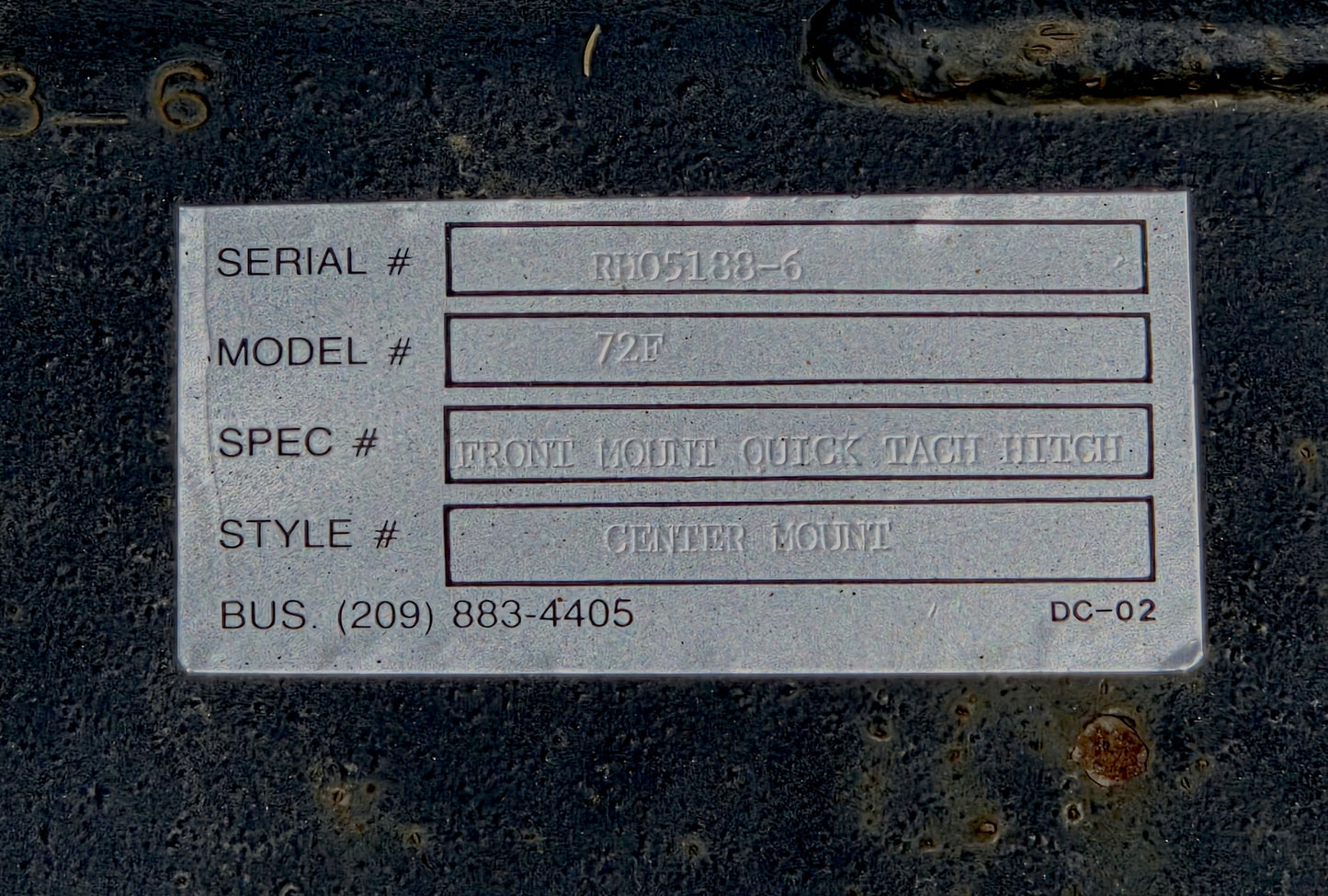 RockHound 72F Skid Steer Flail Mower