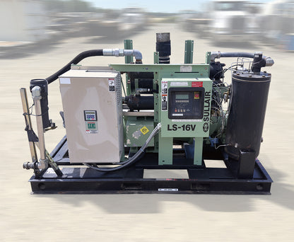 Sullair LS-16V 100 HP Rotary Screw Air Compressor Package