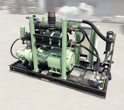 Sullair LS-16V 100 HP Rotary Screw Air Compressor Package
