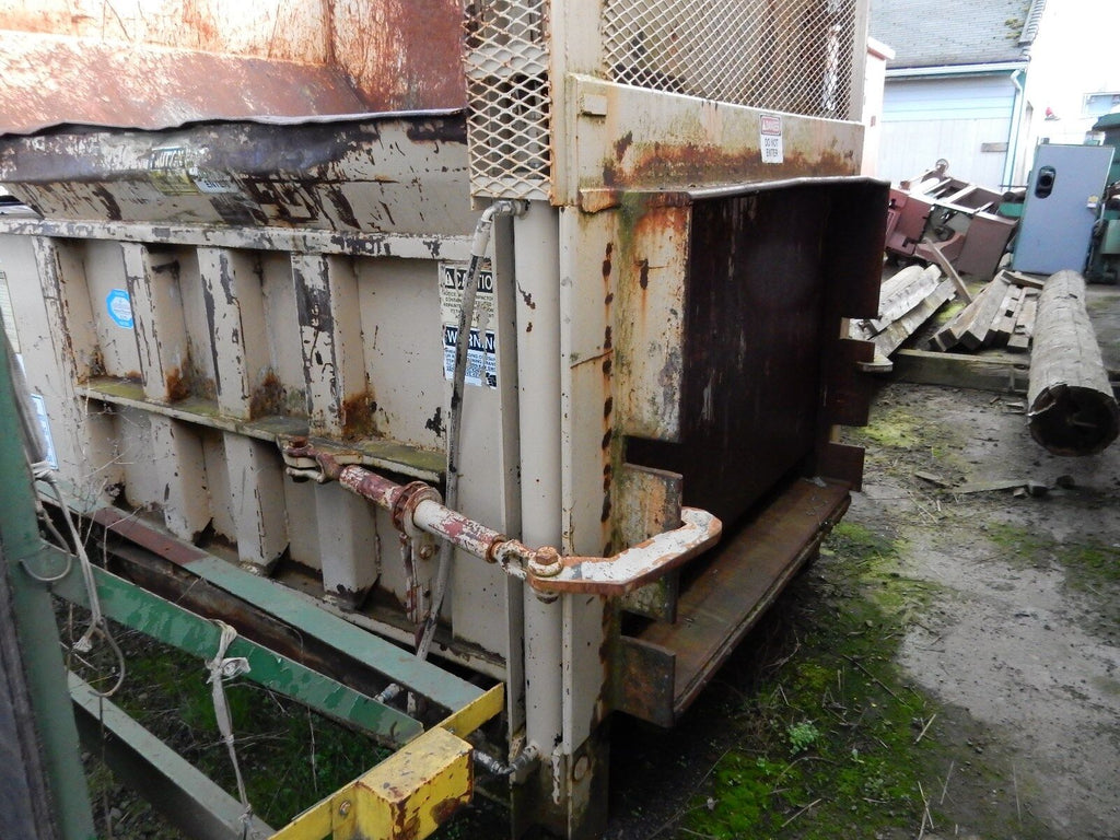 AG Horizontal Closed Door Garbage / Cardboard Compactor / Crusher