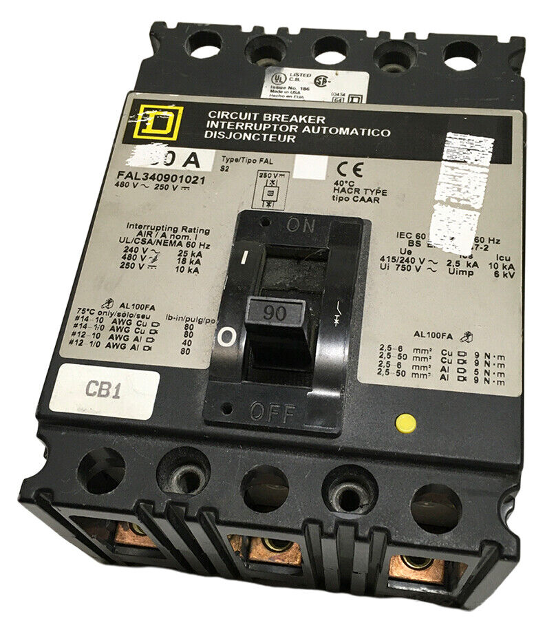 Square D Circuit Breaker FAL340901021