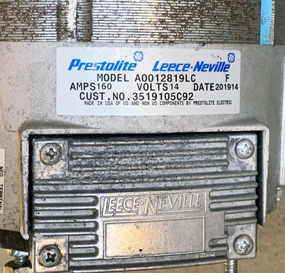 Prestolite Leece-Neville #A0012819LC Alternator